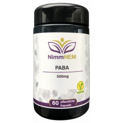 PABA 500mg Para-Aminobenzoesäure