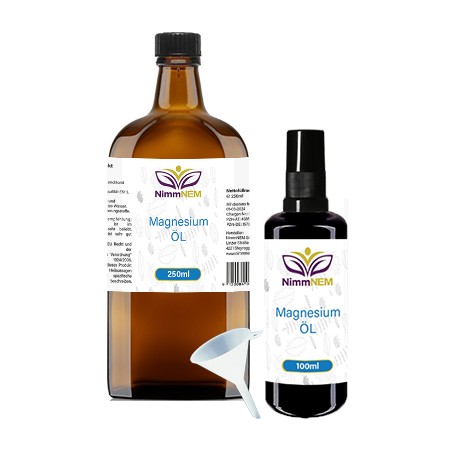 Magnesium ÖL + 250 ml Nachfüllung + Trichter