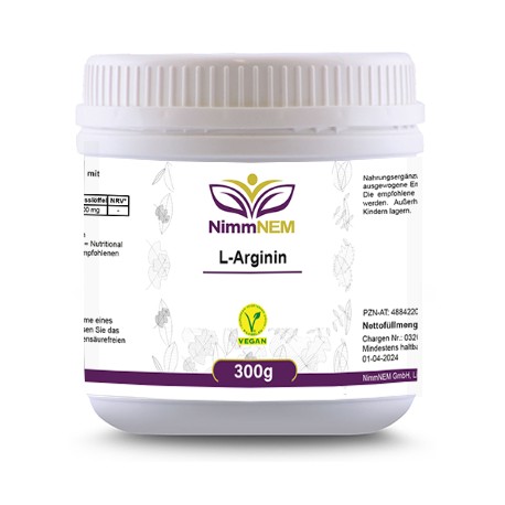 L-Arginin 300g Pulver