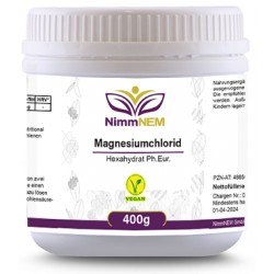 Magnesiumchloried Hexahydrat Ph.Eur. 400g Pulver Dose