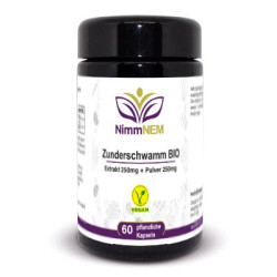 Zunderschwamm Extrakt 250mg + Pulver 250mg BIO